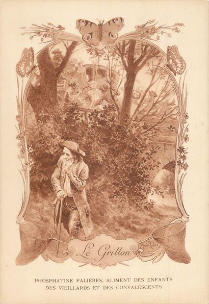 24 CHROMOS : Phosphatine Falières-Fables/Poésies...