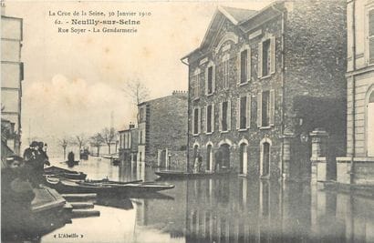 21 CARTES POSTALES INONDATIONS 1910 : Paris-5cp...