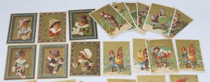223 CHROMOS - AU BON MARCHE - EDITEUR VALLET...