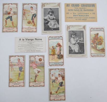 112 CHROMOS : Grands Magasins-Divers Formats....