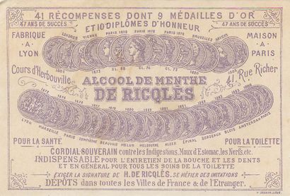 30 CHROMOS RICQLES : Métiers & Industries....