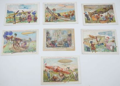 112 CHROMOS : Grands Magasins-Divers Formats....
