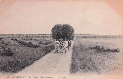 7 CARTES POSTALES EN BEAUCE : Éditeur ND...