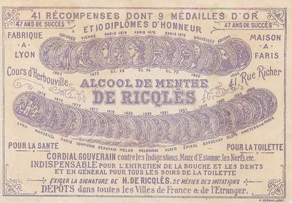 30 CHROMOS RICQLES : Métiers & Industries....