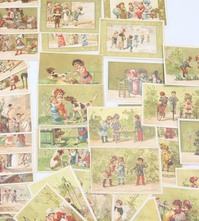 192 CHROMOS - AU BON MARCHE - EDITEUR TESTU...
