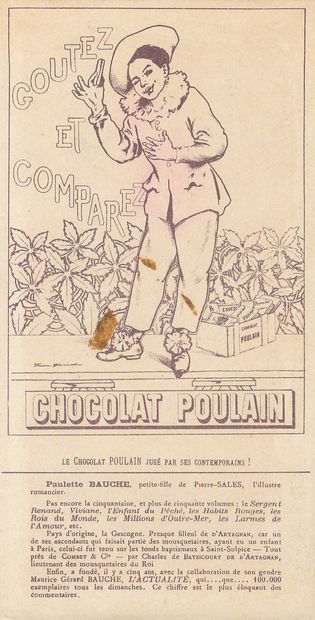 35 CHROMOS : Chocolat Poulain-Série Le Chocolat...