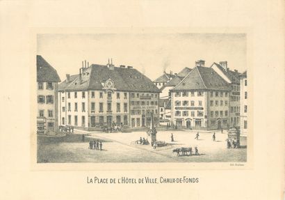 Suisse. 40 Lithographies, Reproductions et...