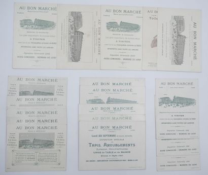 40 CHROMOS - AU BON MARCHE - DIVERS EDITEURS...