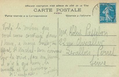 6 CARTES POSTALES TRAVAIL A LA MER : Petite...