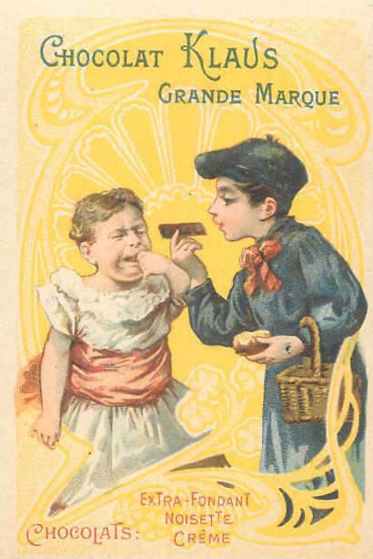 45 CHROMOS : Chocolats et Cacaos-Divers Formats....