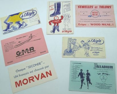 BUVARDS.
90-Alimentaire.
Flan Lyonnais-10,...