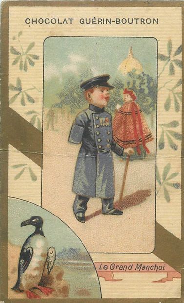 57 Chromos - Chocolat Guérin-Boutron.
Bordure...