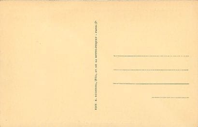 4 CARTES POSTALES METIERS : Sélection. 
