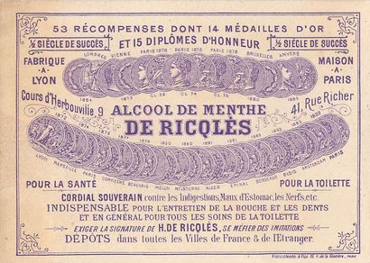 58 CHROMOS & CARTES POSTALES RICQLES : Les...