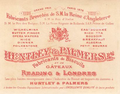 55 CHROMOS : Huntley & Palmers Biscuits....