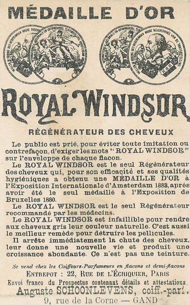 28 CHROMOS : Santé & Hygiène. « 2-Parfum...