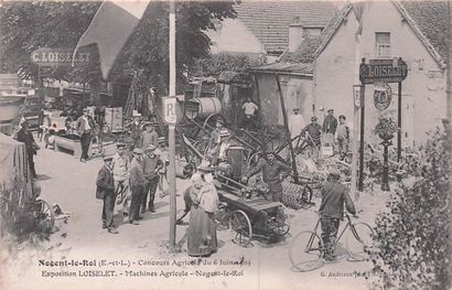 6 CARTES POSTALES FETES, FOIRES & COMICES...