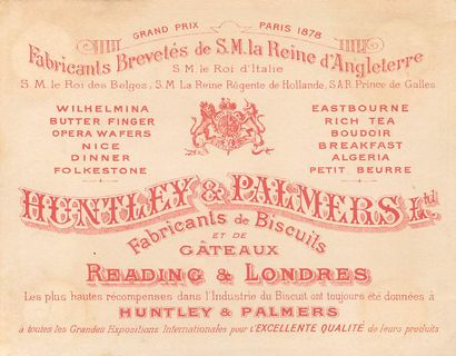 55 CHROMOS : Huntley & Palmers Biscuits....