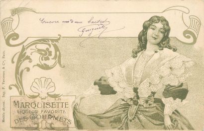 61 CARTES POSTALES PUBLICITAIRES : Divers...