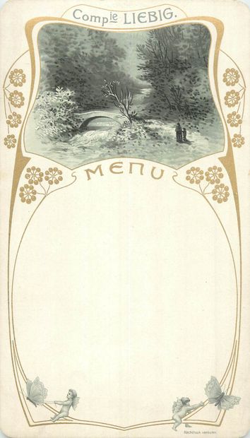 57 MENUS : Alimentaire. Divers Établissements...