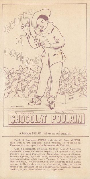35 CHROMOS : Chocolat Poulain-Série Le Chocolat...