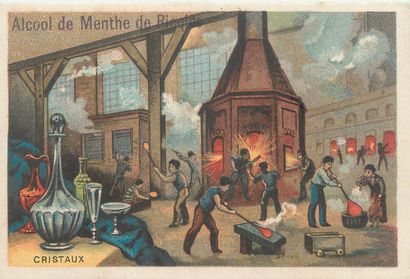 30 CHROMOS RICQLES : Métiers & Industries....
