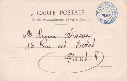 4 CARTES POSTALES MADAGASCAR : Métiers Divers,...
