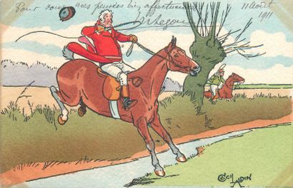 26 CARTES POSTALES LES CHEVAUX : Fantaisies,...