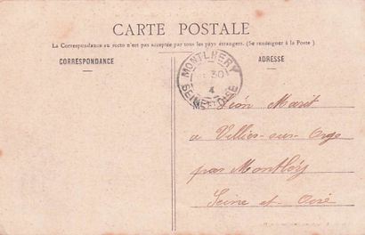 7 CARTES POSTALES COMMERCES : Hôtels-Restaurants-Cafés...