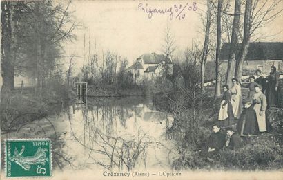 32 CARTES POSTALES AISNE : Villes, qqs villages,...