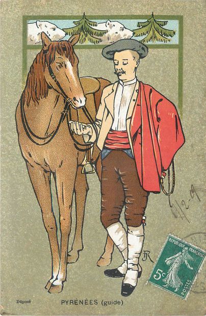 21 CARTES POSTALES SCENES & TYPES : Divers....