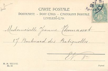159 CARTES POSTALES FANTAISIES : M.M Vienne,...