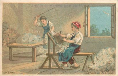 30 CHROMOS RICQLES : Métiers & Industries....