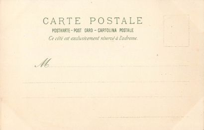 5 CARTES POSTALES MUCHA : « C-28-3ème Série-Printemps...