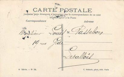 21 CARTES POSTALES SCENES & TYPES : Divers....
