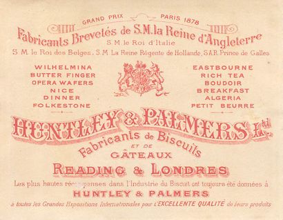55 CHROMOS : Huntley & Palmers Biscuits....