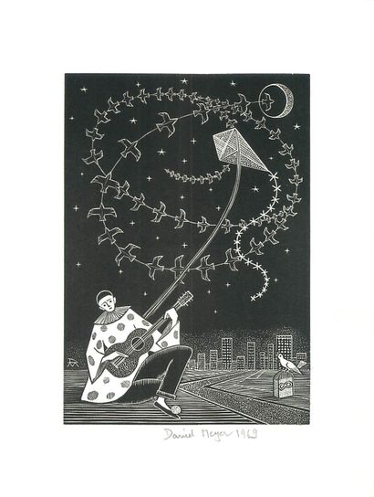 6 Lithographies - Divers Sujets.
R.Gautier...