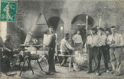 4 CARTES POSTALES METIERS : Sélection. 