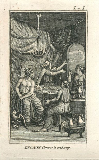 16 Lithographies - Métamorphoses d'Ovide.
La...