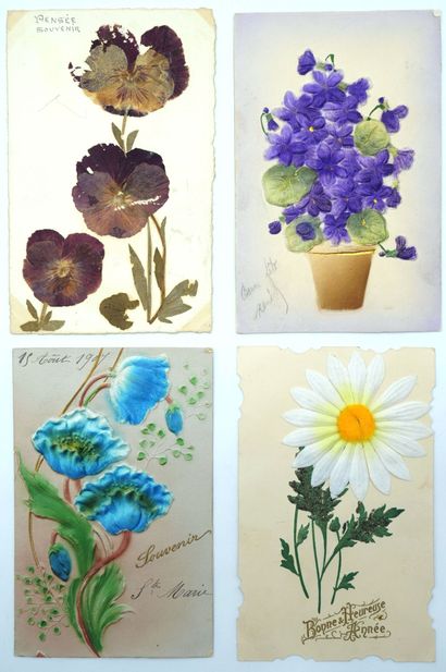 26 CARTES POSTALES FANTAISIES : Petite Sélection....