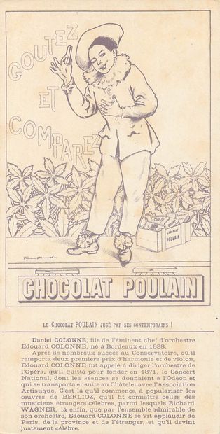 35 CHROMOS : Chocolat Poulain-Série Le Chocolat...