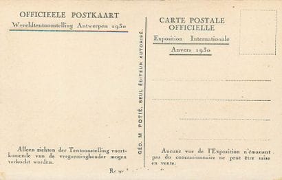 75 CARTES POSTALES BELGIQUE : Expositions...