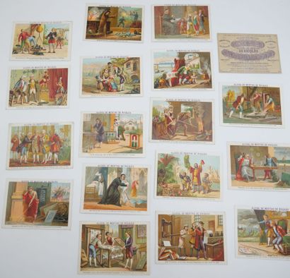 61 CHROMOS RICQLES : Personnages Connus....