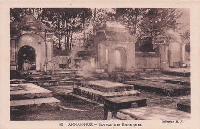 139 CARTES POSTALES INDOCHINE : 111cp-Annam-Collection...