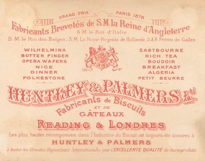 55 CHROMOS : Huntley & Palmers Biscuits....