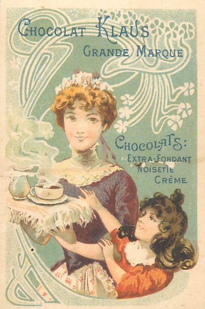 45 CHROMOS : Chocolats et Cacaos-Divers Formats....