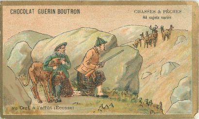 57 Chromos - Chocolat Guérin-Boutron.
Bordure...