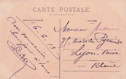 10 CARTES POSTALES METIERS : Sélection Province....