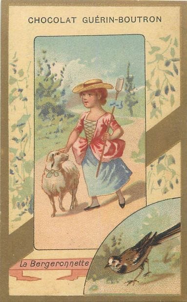 57 Chromos - Chocolat Guérin-Boutron.
Bordure...