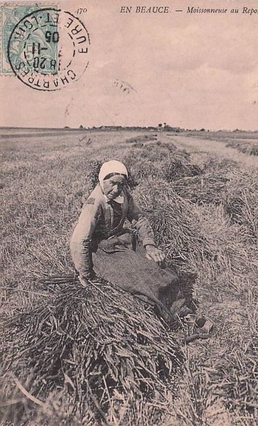 7 CARTES POSTALES EN BEAUCE : Éditeur ND...